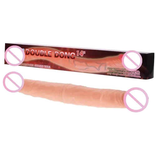Двойной фаллоимитатор LYBAILE - Double Dong 14 (BI-040018G)