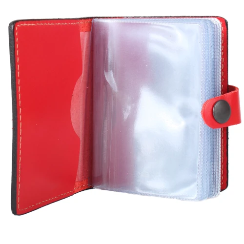 Женская визитница DNK Leather красная (DNK-Cards-Kcol-H): Тип Визитницы