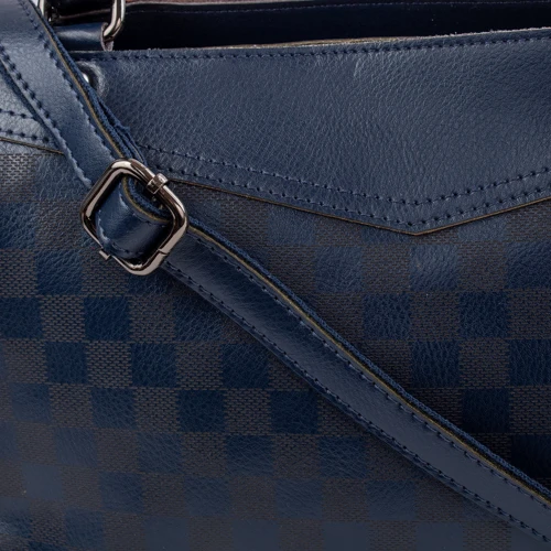 Женская сумка через плечо Valiria Fashion синяя (ODA8208-6): Тип ручки Со съемным ремнем, Плечевой ремень, С двумя ручками, Длинная ручка