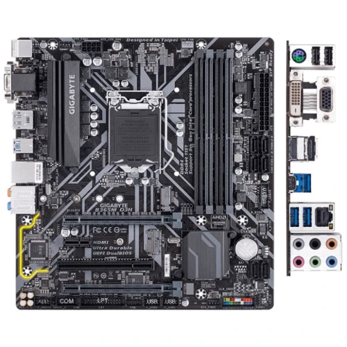 GIGABYTE B365M D3H: Оперативная память 4xDDR4 2666, до 64 ГБ