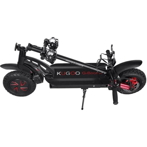 Електросамокат KUGOO G-BOOSTER (2x1200 Вт; 23 А/рік; 48 В), чорний: Діаметр коліс, дюймів 10