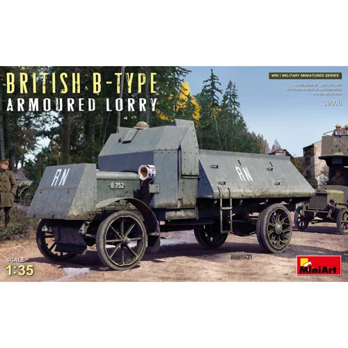 Модель Miniart Британский бронированный грузовик Б-тип (MA39006)