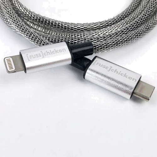 Кабель FuseChicken Cable USB-C to Lightning Shield 1m (CCL) Довічна Гарантія від Виробника