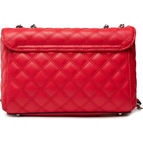Женская сумка через плечо Guess Cessily Converrtible Xbody Flap красная (HWEV7679210-LIP): Тип ручки Плечевой ремень, На цепочке, Длинная ручка
