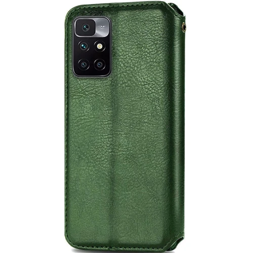 Чохол для телефона Mobile Case Getman Cubic Green для Xiaomi Redmi 10: Колір зелений