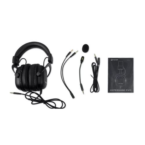 Наушники Hator Hypergang EVO Black (HTA-810): Назначение геймерские
