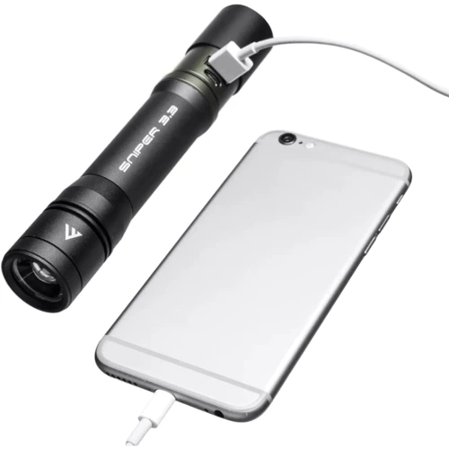 Ліхтар туристичний Mactronic Sniper 3.3 (1020 Lm) Focus Powerbank Recharg Type-C (THH0064) (DAS302487): Вага, г 187