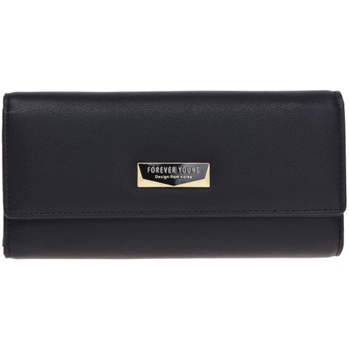 Жіночий гаманець Monsen чорний (K1b837-black)