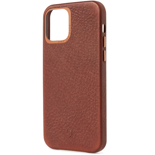 Чохол для iPhone Decoded Leather Brown (D20IPO54BC2CBN) for iPhone 12 mini