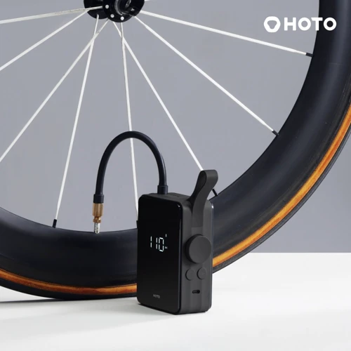 Xiaomi HOTO Portable Electric Tire Inflator: Живлення акумулятор