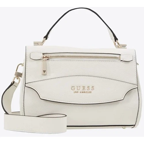 Женская сумка-сэтчел Guess Lias Top Handle Flap белая (HWVG7670180-WHI)