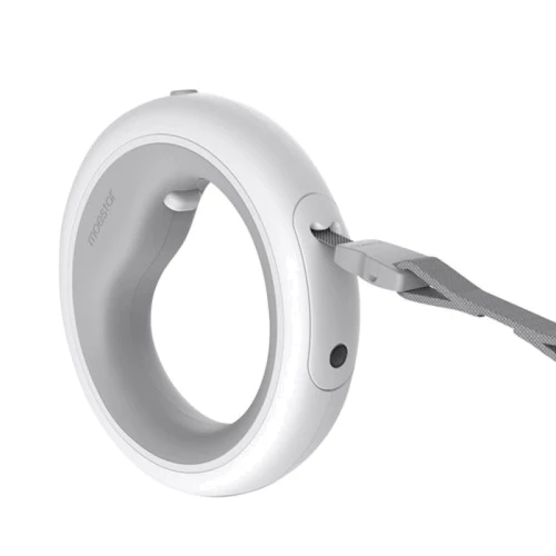 Поводок для собак Xiaomi выдвижной светящийся Moestar UFO Retractable Leash 2 серый