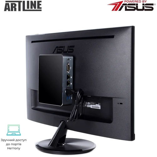Персональный компьютер (ПК) ARTLINE Business B12 (B12v27+VP249HR): Видеокартка Intel UHD Graphics