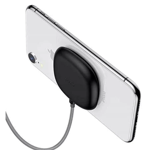 Зарядное устройство Baseus Wireless Charger Suction Cup 10W Black (WXXP-01): Кабель в комплекте встроенный