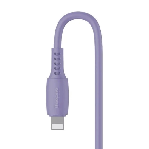 Кабель Baseus Cable USB-C to Lightning Colorful 18W 1.2m Purple (CATLDC-05): Довжина 1.2 м