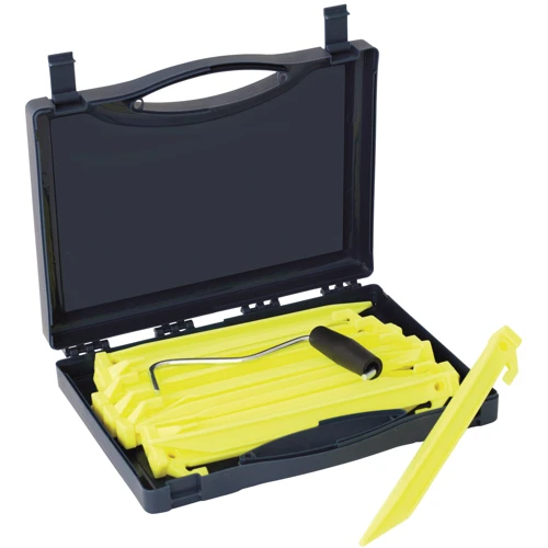 Аксесуар для намету Кілочки Outwell Guyline Peg Box 22 см 14 шт. Luminous Green (650775)