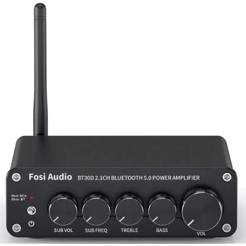 Fosi Audio BT30D Black + Блок живлення 19V
