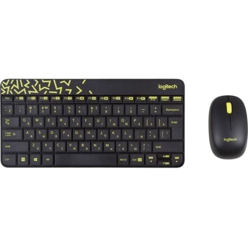 Комплект бездротовий Logitech Wireless MK240 Combo Black (920-008213)