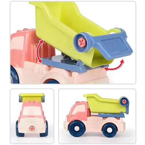 Конструктор-скрутка Keess Самосвал с инструментами (900ABCD-D)