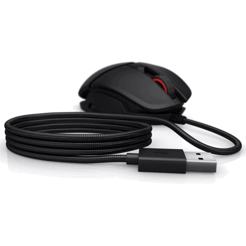 Мышь HP Omen Gaming Reactor Mouse Black (2VP02AA): Эргономика для правой руки