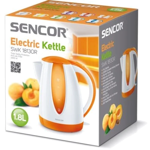 Электрочайник Sencor SWK 1813OR: Объем, л 1.8