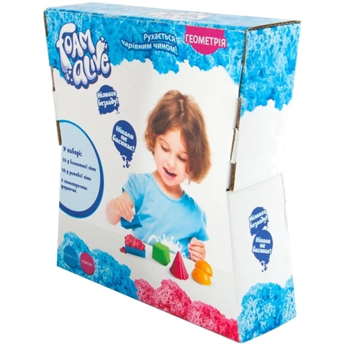 Набор с воздушной пеной для детского творчества Foam Alive - Геометрия (5905)
