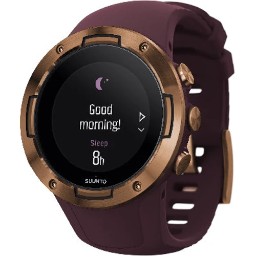 Смарт-часы Suunto 5 Burgundy Copper (SS050301000): Интерфейсы подключения Bluetooth, GPS