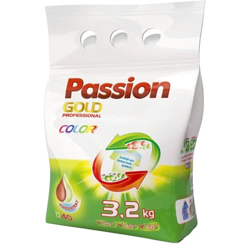 Пральний порошок Passion Gold Color для прання кольорової білизни 3.2 кг 40 циклів прання п/е (4260145996033)