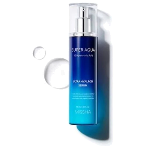 Missha Super Aqua Ultra Hyalron Serum Увлажняющая сыворотка для лица 50 ml