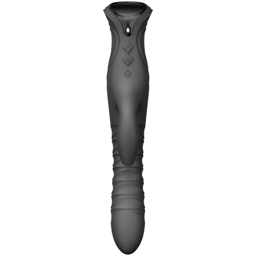 Пульсатор-кролик с вибрацией Zalo Mose 2 Obsidian Black