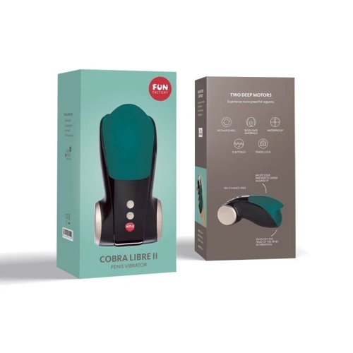 Мастурбатор Fun Factory COBRA libre 2 black-blue