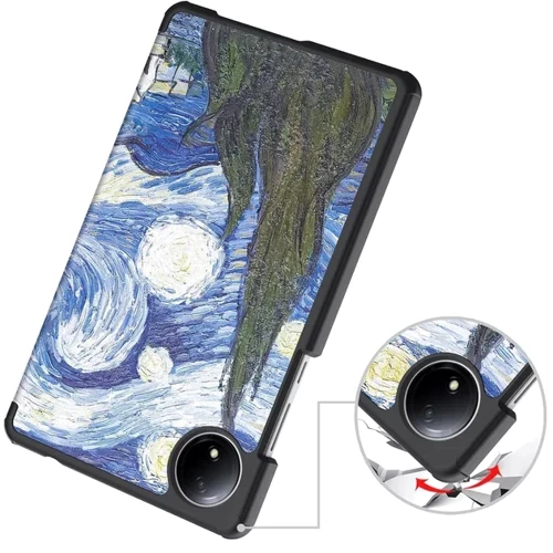 Аксессуар для планшетных ПК BeCover Smart Case Night for Xiaomi Redmi Pad SE 8.7 (711915) фото 5