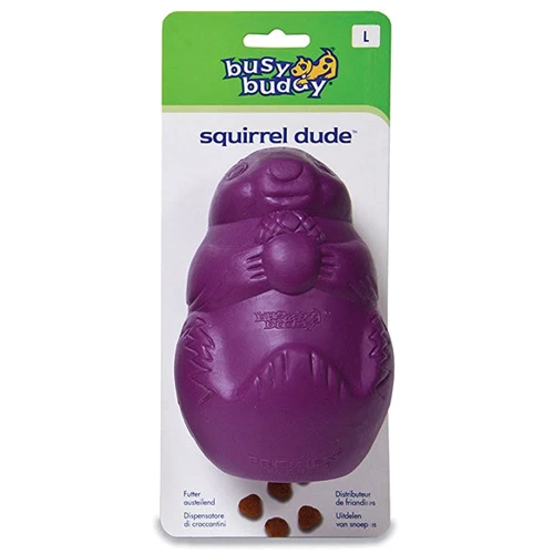 Іграшка Premier Squirrel Dude для собак суперміцна L фіолетова (129412)