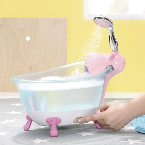 Автоматична ванночка для ляльки Zapf Baby Born - Веселе Купання (світло, звук) (824610): Серія Baby Born