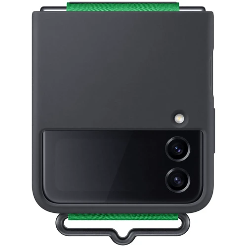 Чехол для телефонов Samsung Silicone with Strap Cover Black (EF-GF721TBEGUA) for Samsung F721 Galaxy Flip 4 фото 6