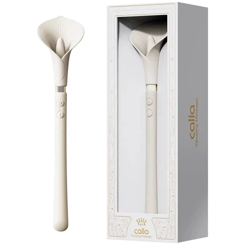 Вибромассажер Zalo Calla Ivory White