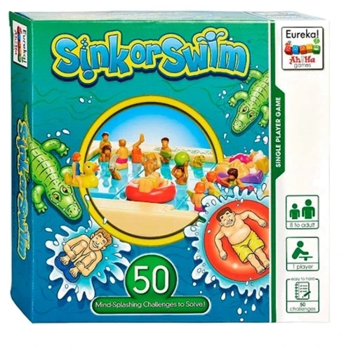 Логическая игра Eureka Ah!Ha Games Sink or Swim, Плыви или тони (473542)