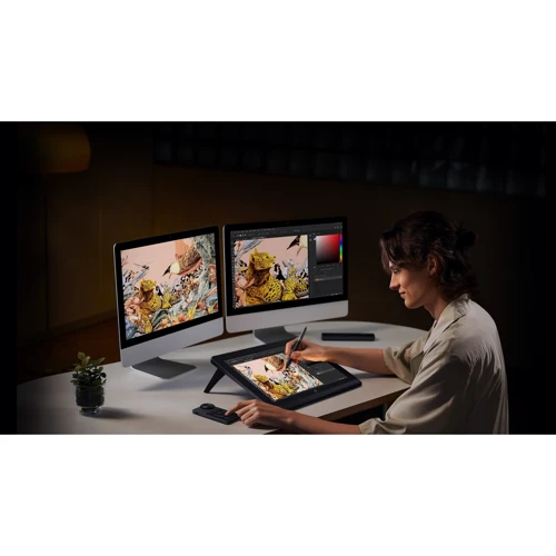 Графічний планшет XP-Pen Artist Pro 16 (Gen 2) black, 16", 5080 LPI, 16384 рівнів, 2560x1600: Робоча поверхня 345x215 мм