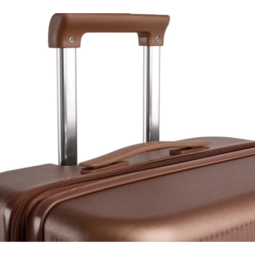 Чемодан Heys Earth Tones (S) Umber коричневый (10156-0146-21)/(10156-0146-S3): Тип ручки Телескопическая ручка, Короткая ручка