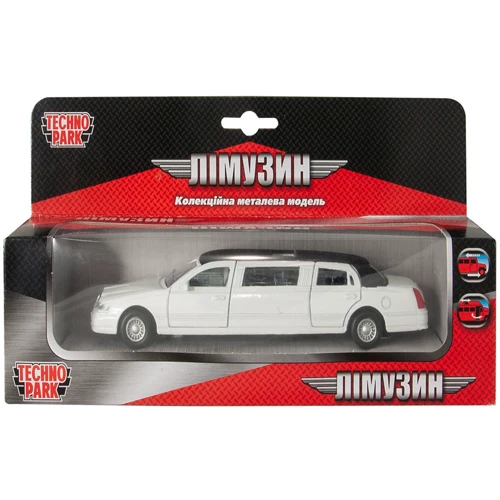 Автомодель - ЛИМУЗИН (белый)