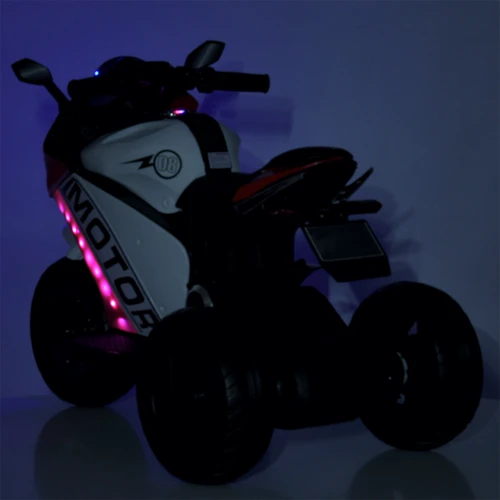 Детский трехколесных электромотоцикл Bambi Ducati оранжевый (M 4053EL-7)