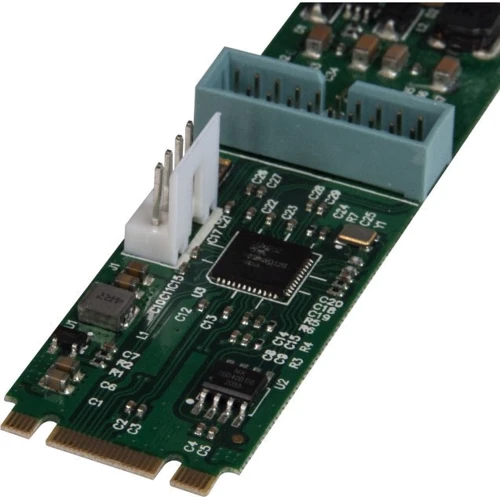 Frime M2 (M&B Key) to 2 x USB3.0 NEC720201 (ECF-M2.M&Bto2USB3): Разъемы USB 3.0