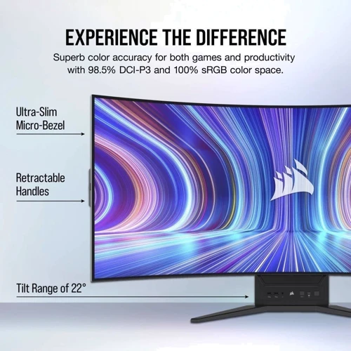 Монітор Corsair Xeneon Flex 45WQHD240 (CM-9030001-PE) фото 15