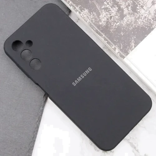 Чехол для телефонов Lakshmi Silicone Case with Logo Full Camera Black for Samsung A256 Galaxy A25 5G