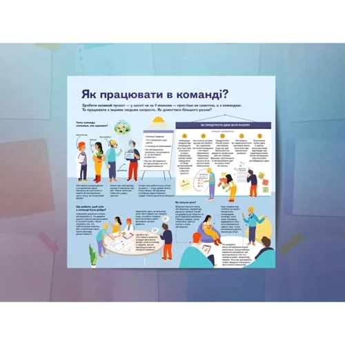Комплект коуч-плакатів «Чого не вчати у школі» фото 12