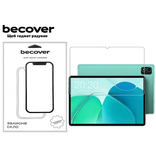 Аксессуар для планшетных ПК BeCover Tempered Glass for Teclast Tab P40S (710041): Цвет прозрачный