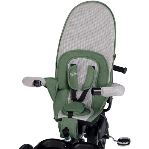 Триколісний велосипед Kinderkraft Spinstep Pastel Green (KRSPST00GRE0000): Гальма Ножний