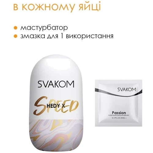 Набор яиц-мастурбаторов Svakom Hedy X- Speed