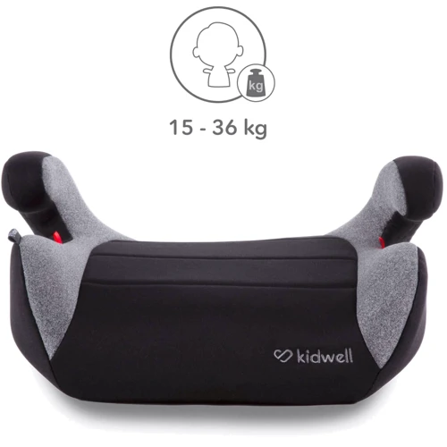 Бустер Kidwell BAXTER Isofix 15-36 кг Black фото 5