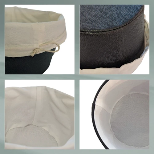 Хлебница KELA Grana 19 см черная (12547)